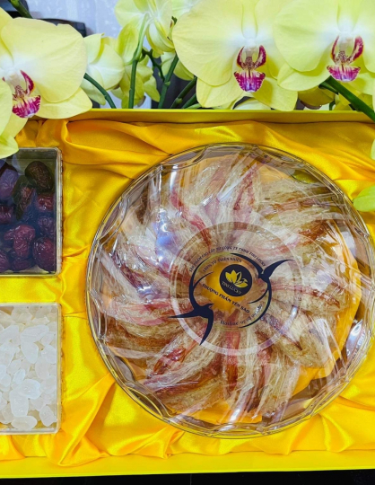 Yến Sào - Tinh Chế Cam 1 Mặt Sợi Tini Nest