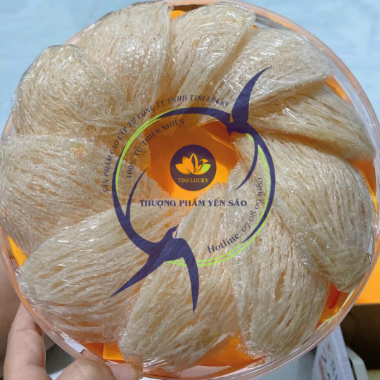 Yến Sào - Tinh Chế 100% Mặt Sợi Có Chân Tini Nest